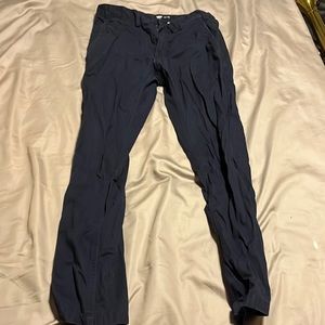 Old Navy navy khaki pants 28x30